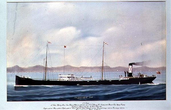 Der Tanker SS Lucifer von Anonymous