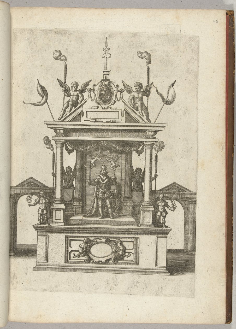 Szene mit Kaiser Rudolf II., 1594 von Anonymous