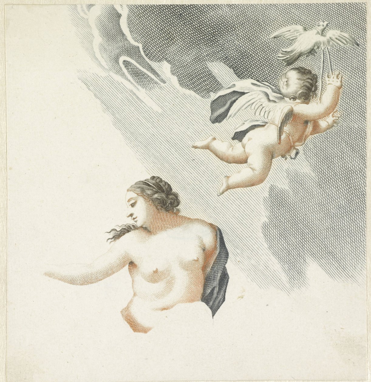 Venus und Amor von Anonymous
