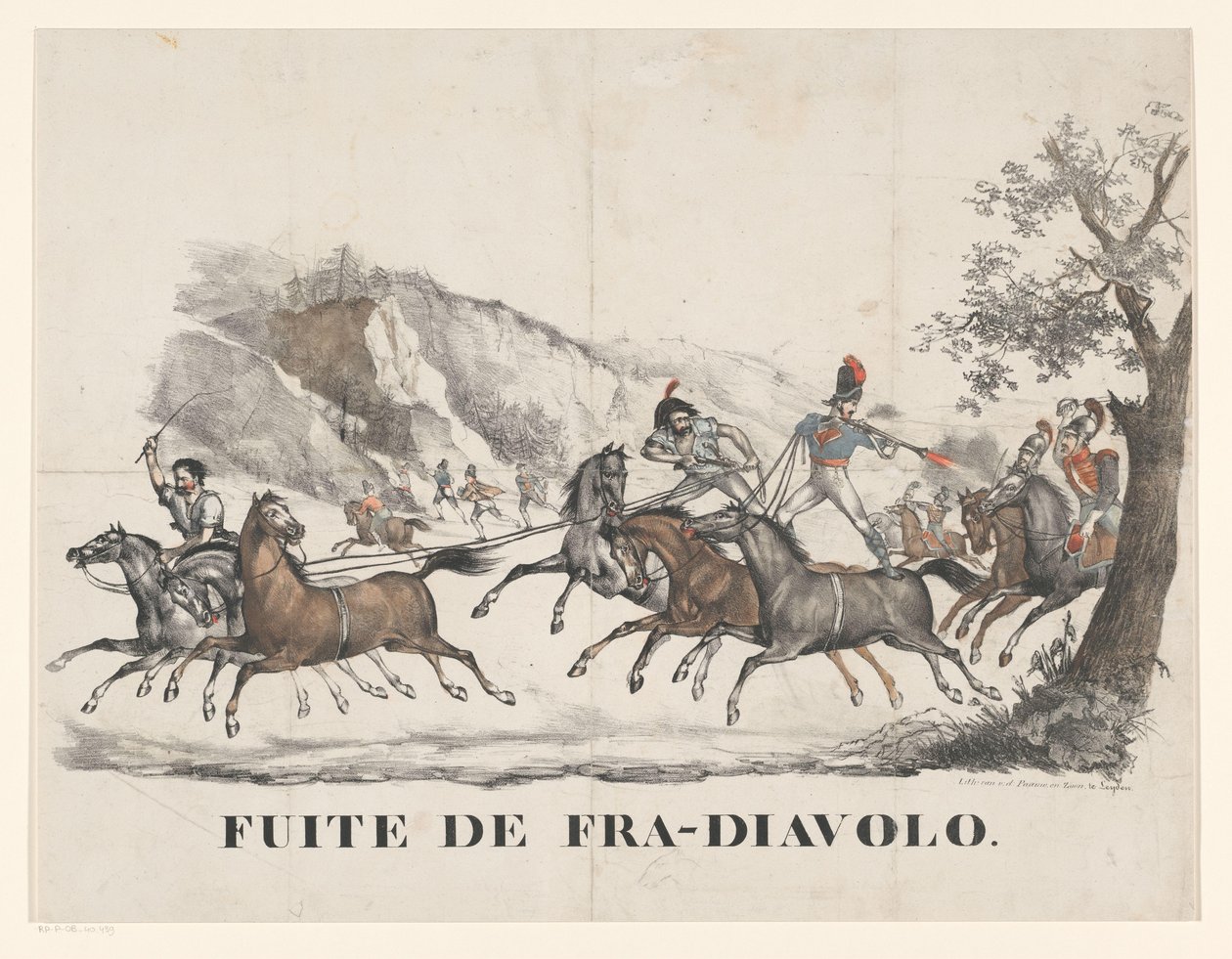 Flucht von Fra-Diavolo von Anonymous