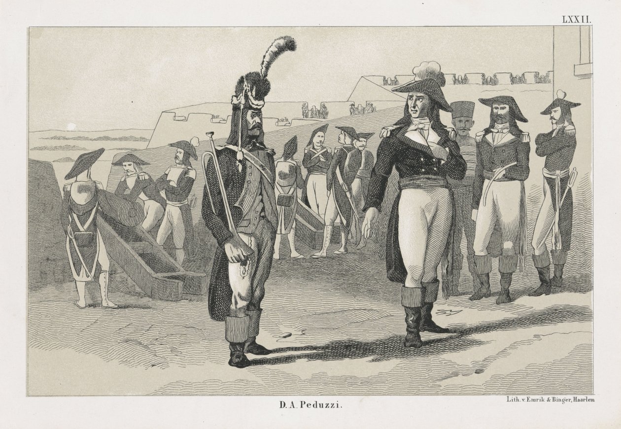 Willemstad von den Franzosen beansprucht, 1793 von Anonymous