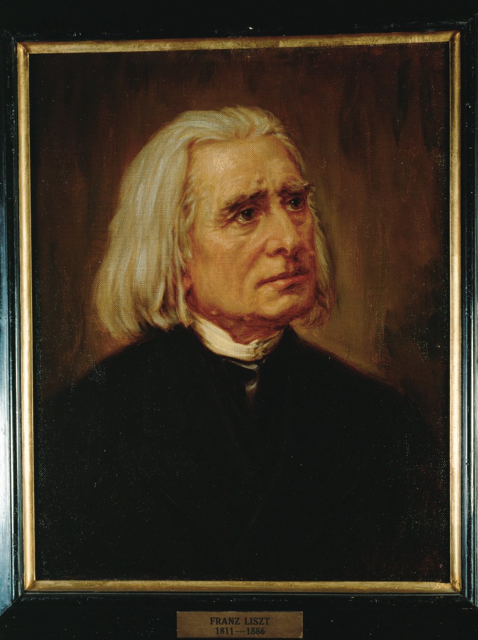 Komponist Franz Liszt von Anonymous Anonymous