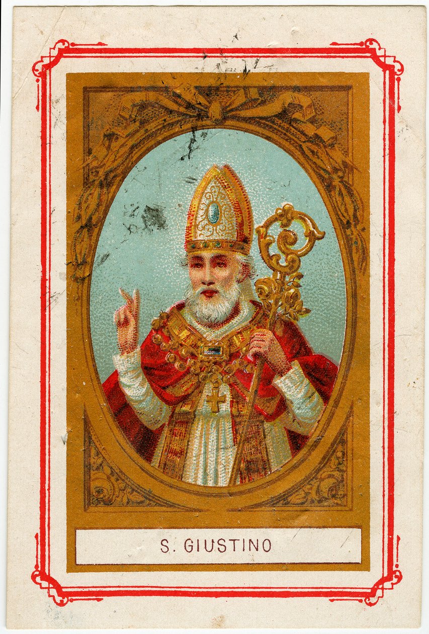 Fromme Bild: Giustino di Chieti von Anonymous Anonymous