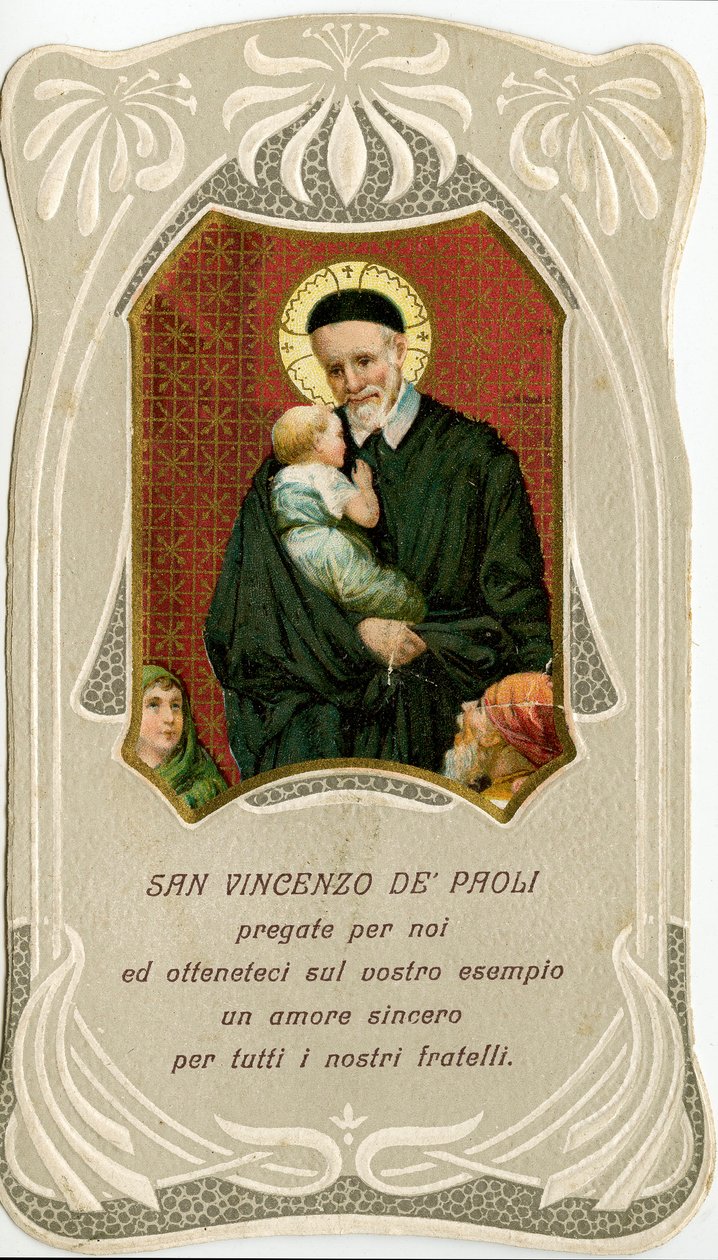 Frommes Bild: St. Vinzenz von Paul von Anonymous Anonymous