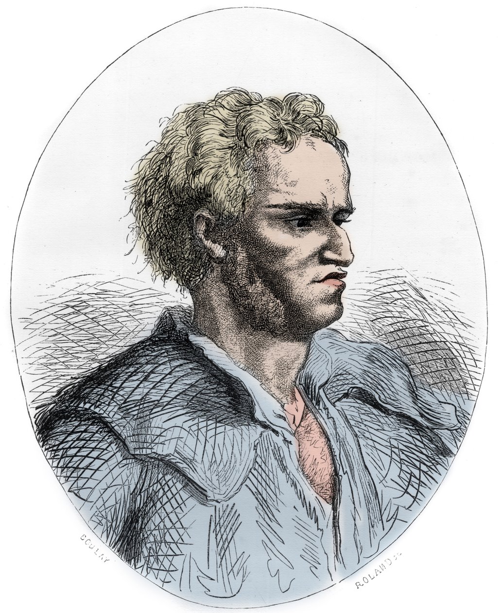 Robert Francois Damiens (Robert-Francois Damier) von Anonymous Anonymous