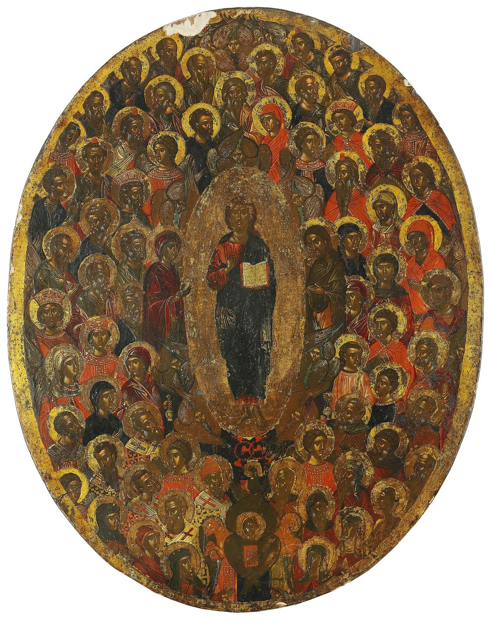 Deesis, 17. Jahrhundert von Anonymous Russian icon painter