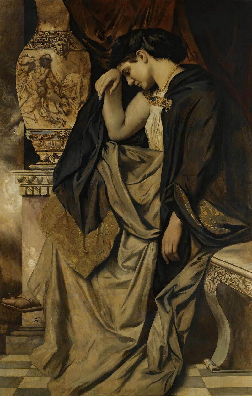 Medea an der Urne von Anselm Feuerbach