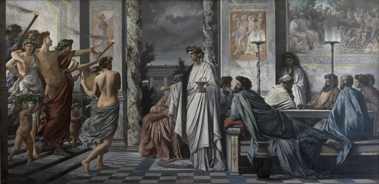 Platons Symposium von Anselm Feuerbach