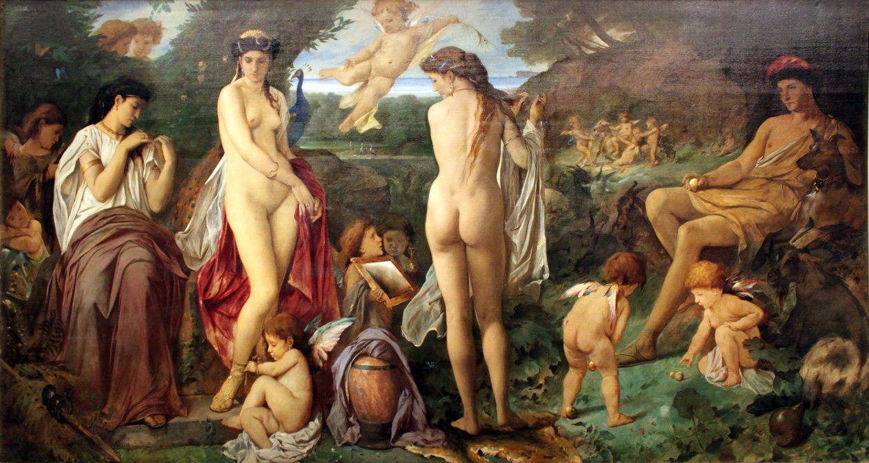 Das Urteil des Paris von Anselm Feuerbach