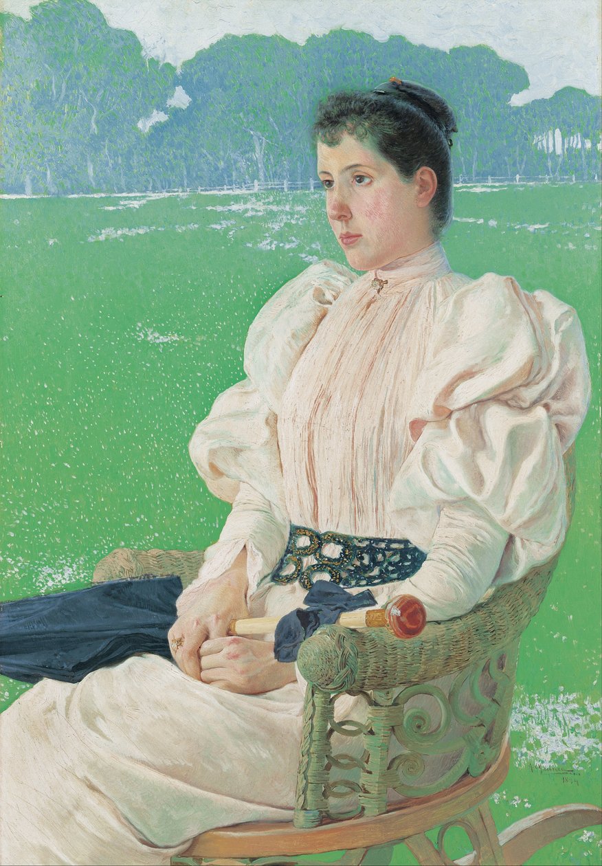 Porträt einer Dame von Anselmo Guinea