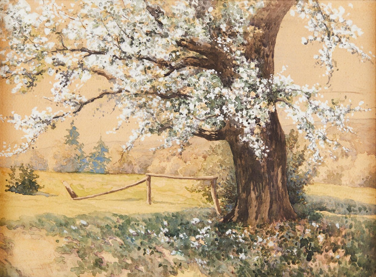 Blühender Baum von Antal Neogrady