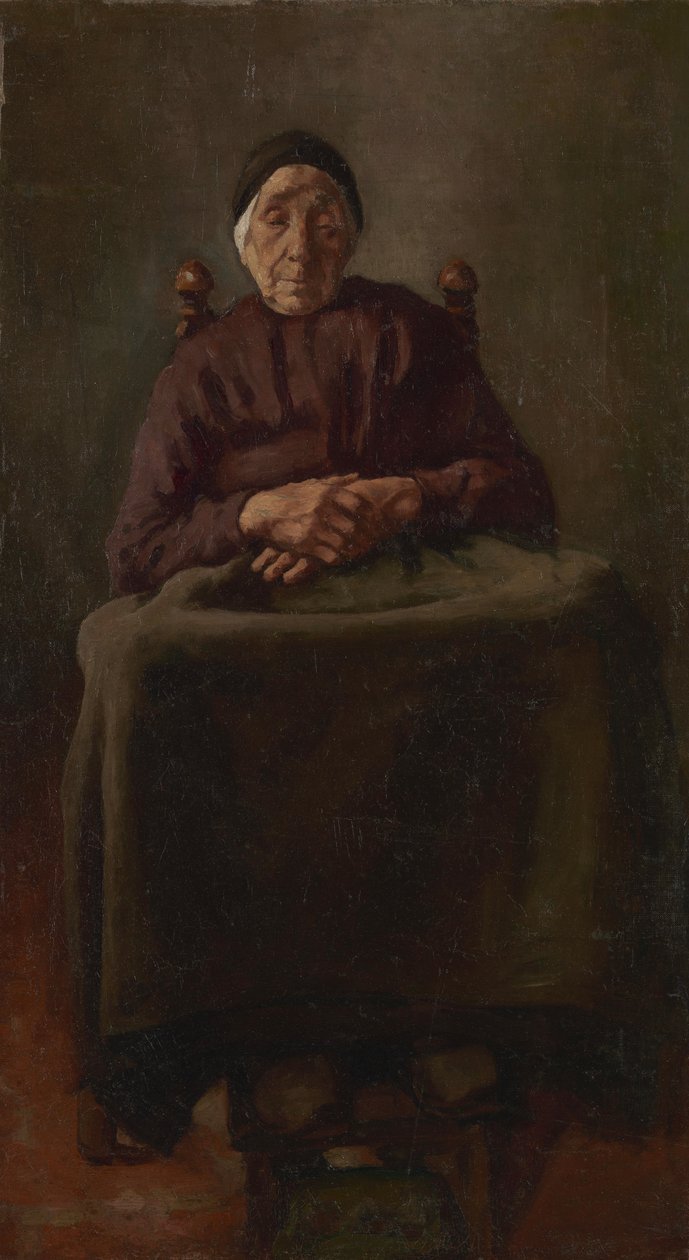 Alte Drenthe-Frau von Anthon van Rappard