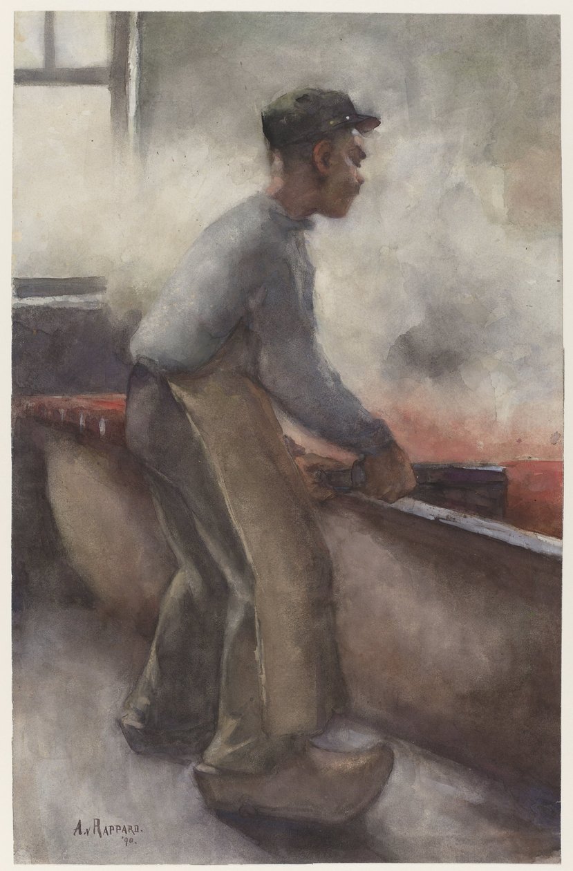 Ein Krabbenfischer von Anthon Gerhard Alexander van Rappard