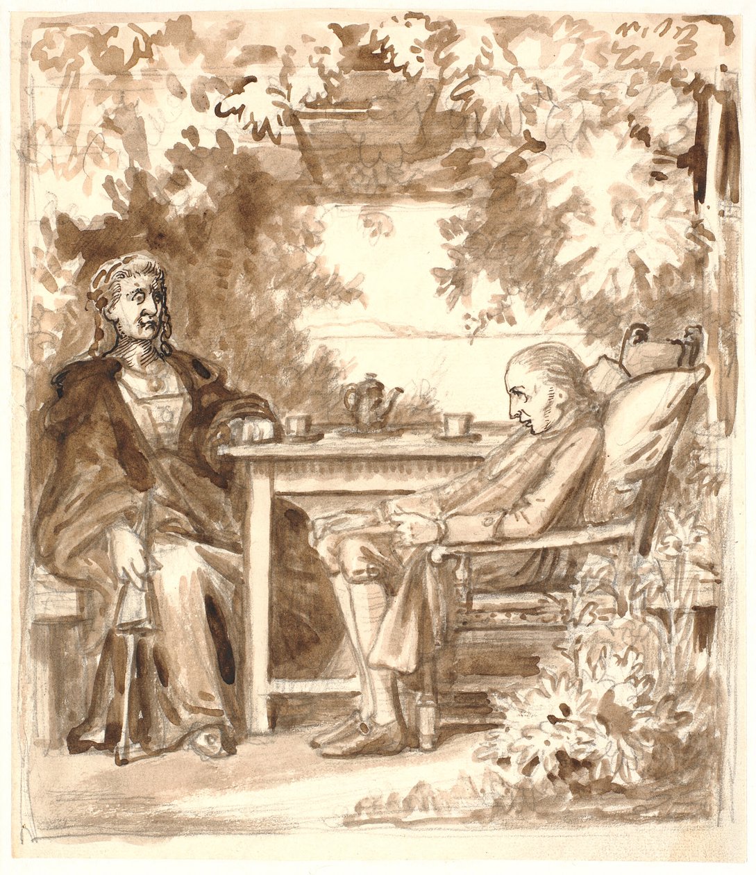 Der Weg durch den Wald von Anthonie Waterloo