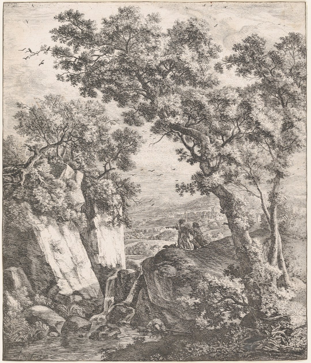 Tobias und der Engel von Anthonie Waterloo