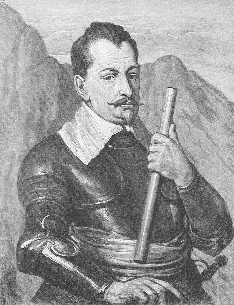 Albrecht von Wallenstein von Anthony van Dyck