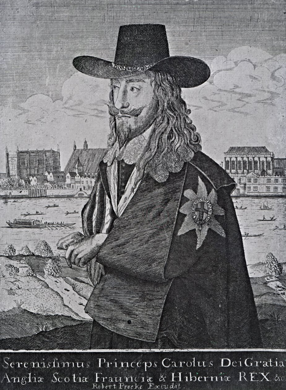 Porträt von König Karl I von Anthony van Dyck