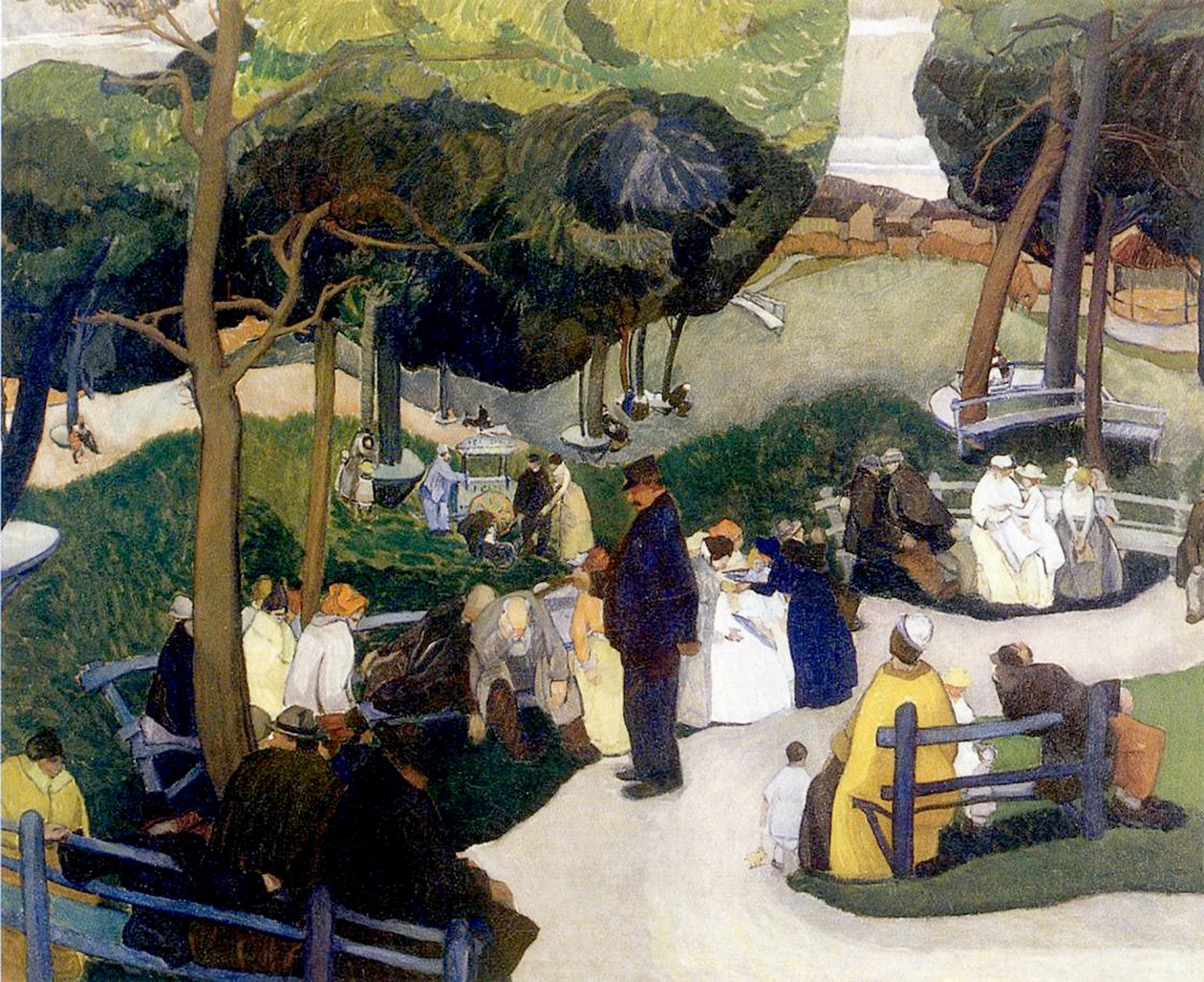 Im Park, 1922 von Anthony Angarola