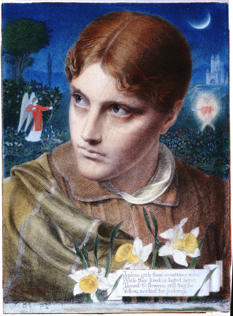 Eifersucht von Anthony Frederick Augustus Sandys