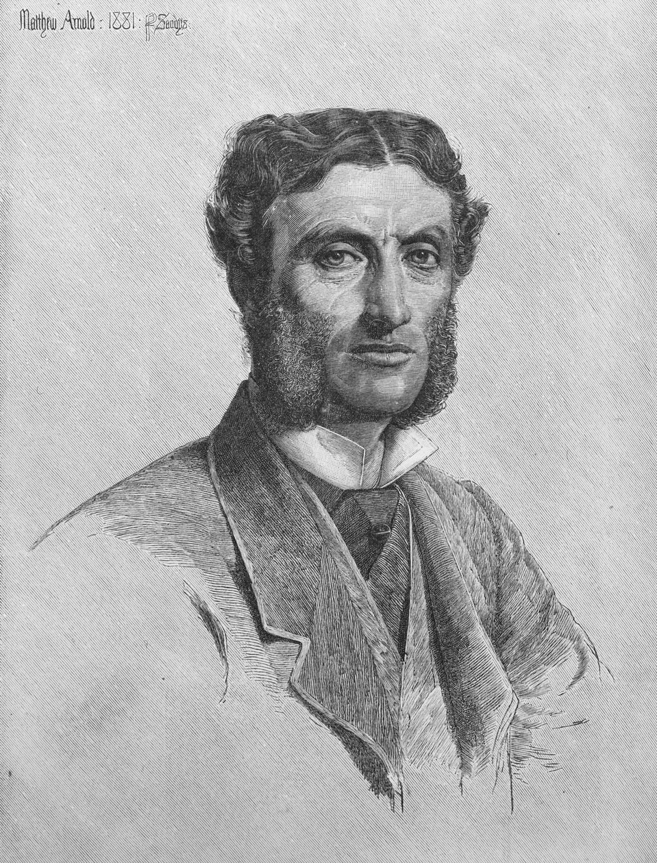 Matthew Arnold, 1881 von Anthony Frederick Augustus Sandys