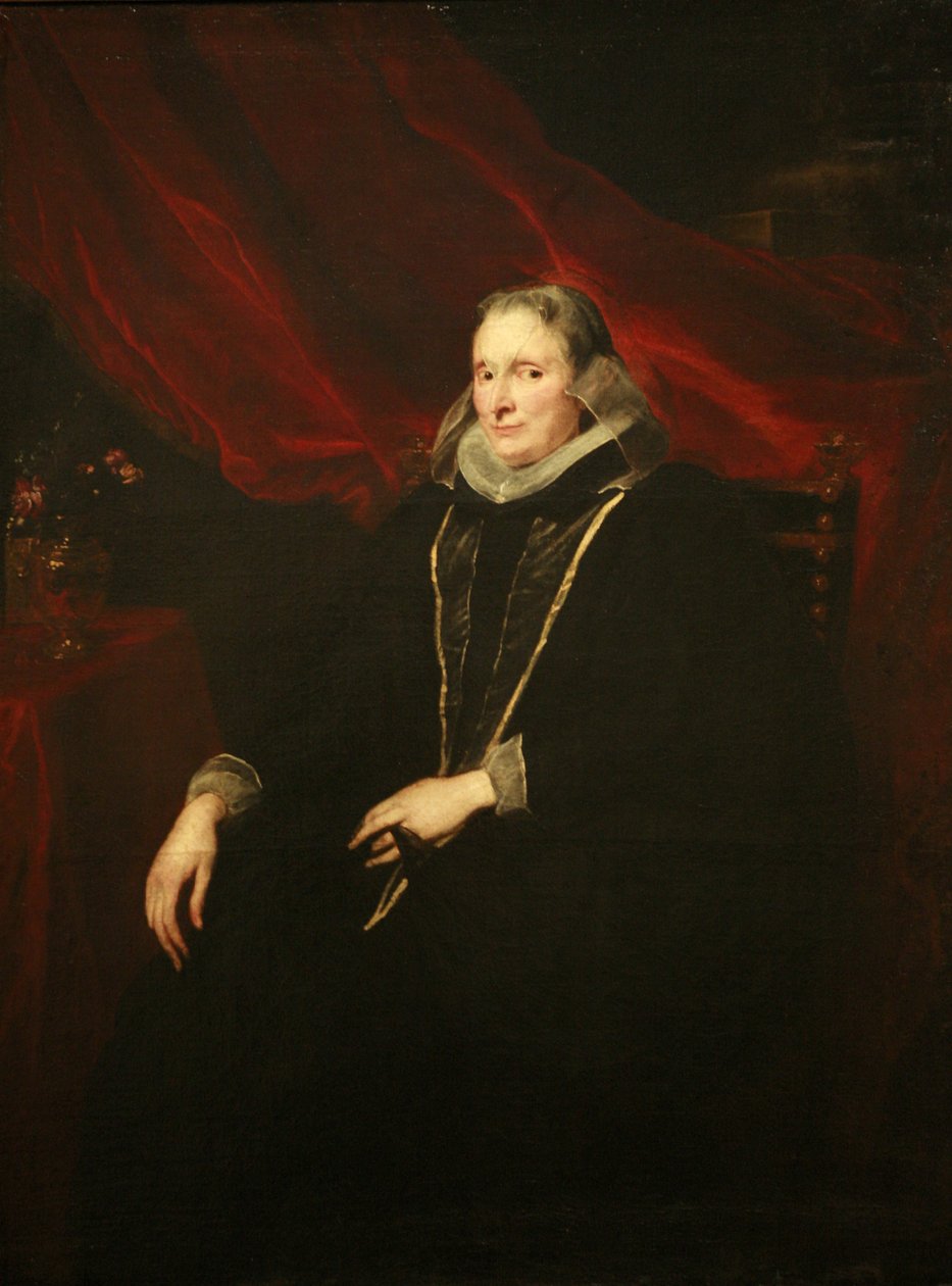 Porträt von Luigia Cattaneo-Gentile von Anthony van Dyck
