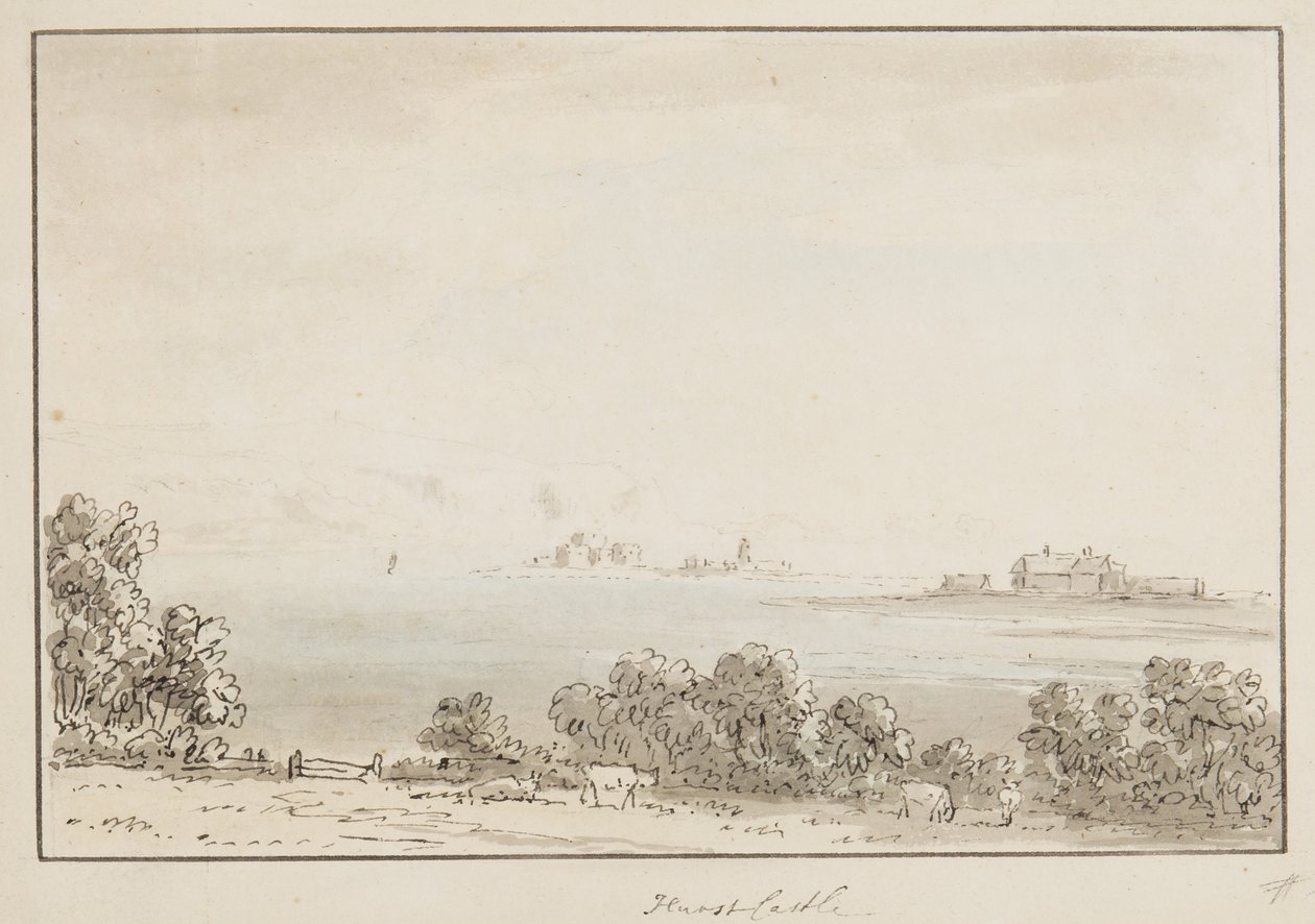 Hurst Castle von Anthony Devis