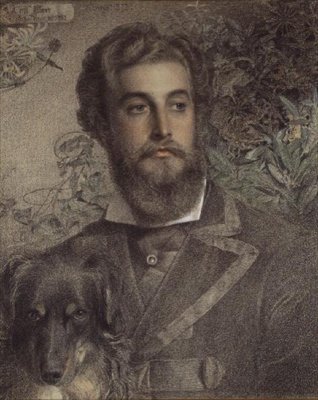 Porträt von Cyril Flower von Anthony Frederick Augustus Sandys