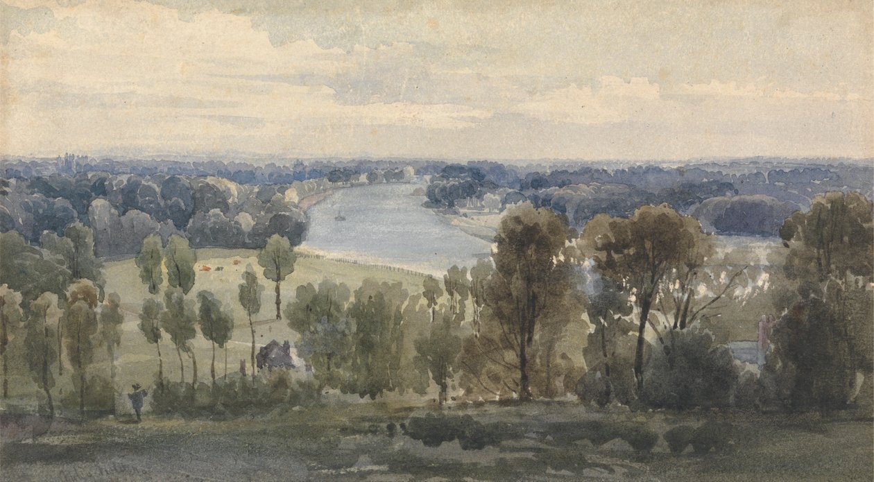 Richmond Hill von Anthony Vandyke Copley Fielding
