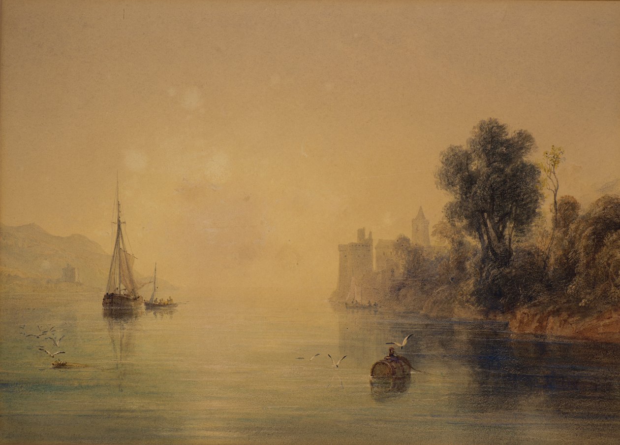 Flusslandschaft von Anthony Vandyke Copley Fielding