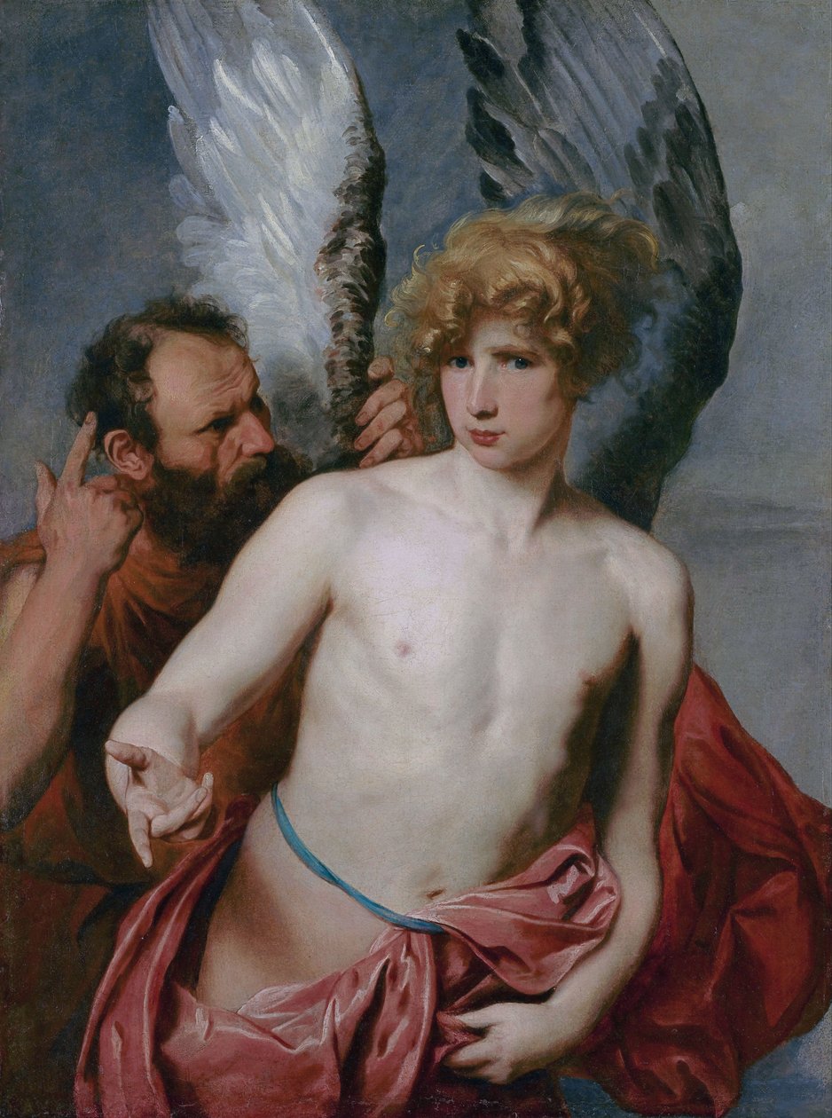Dädalus und Ikarus von Anthony van Dyck