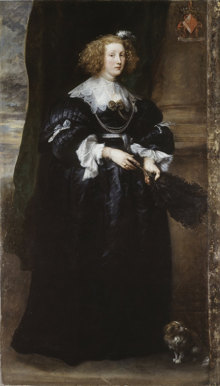 Porträt von Maria de Raet von Anthony van Dyck