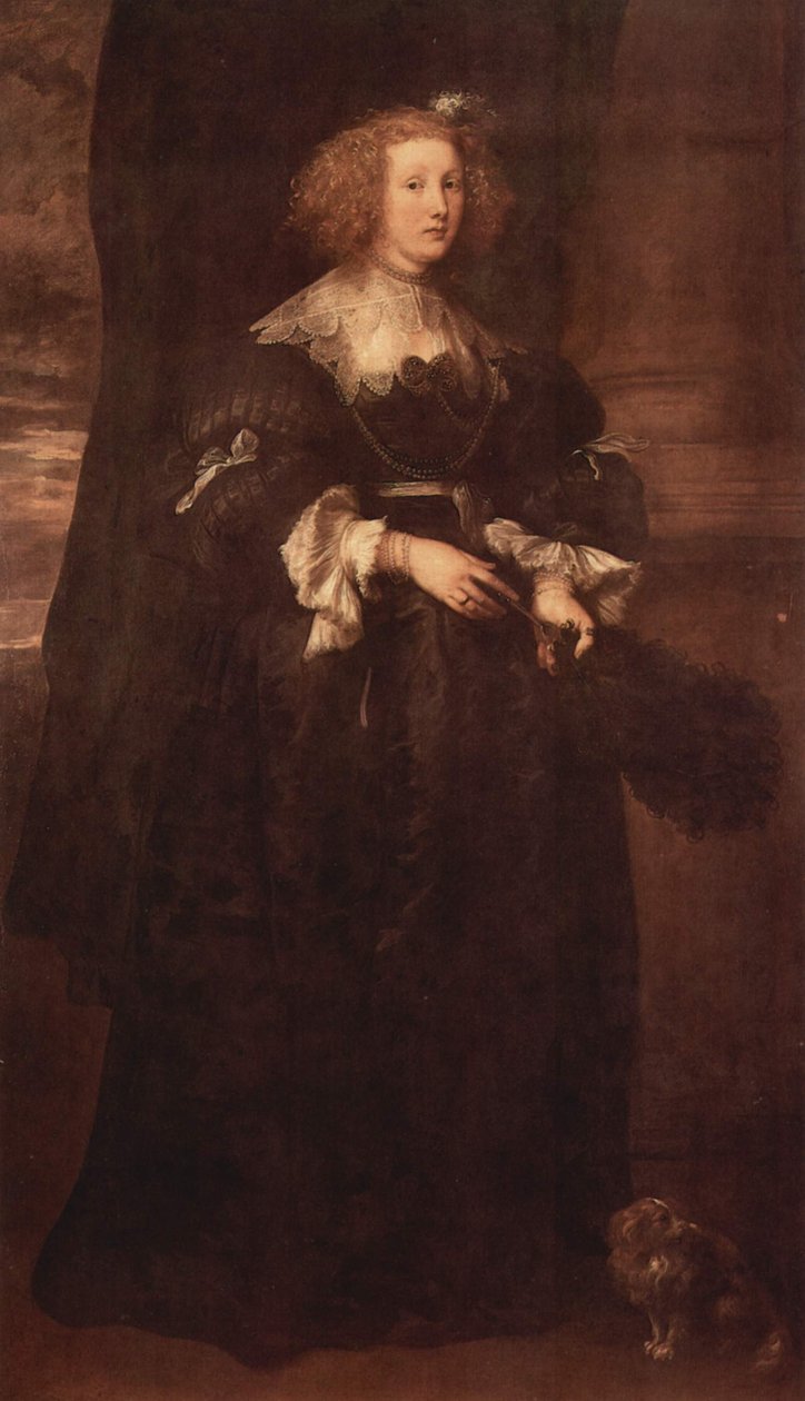 Porträt von Maria de Raet von Anthony van Dyck