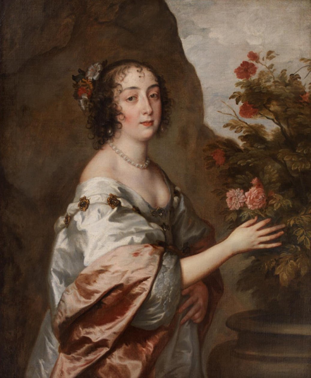 Porträt einer Dame von Anthony van Dyck