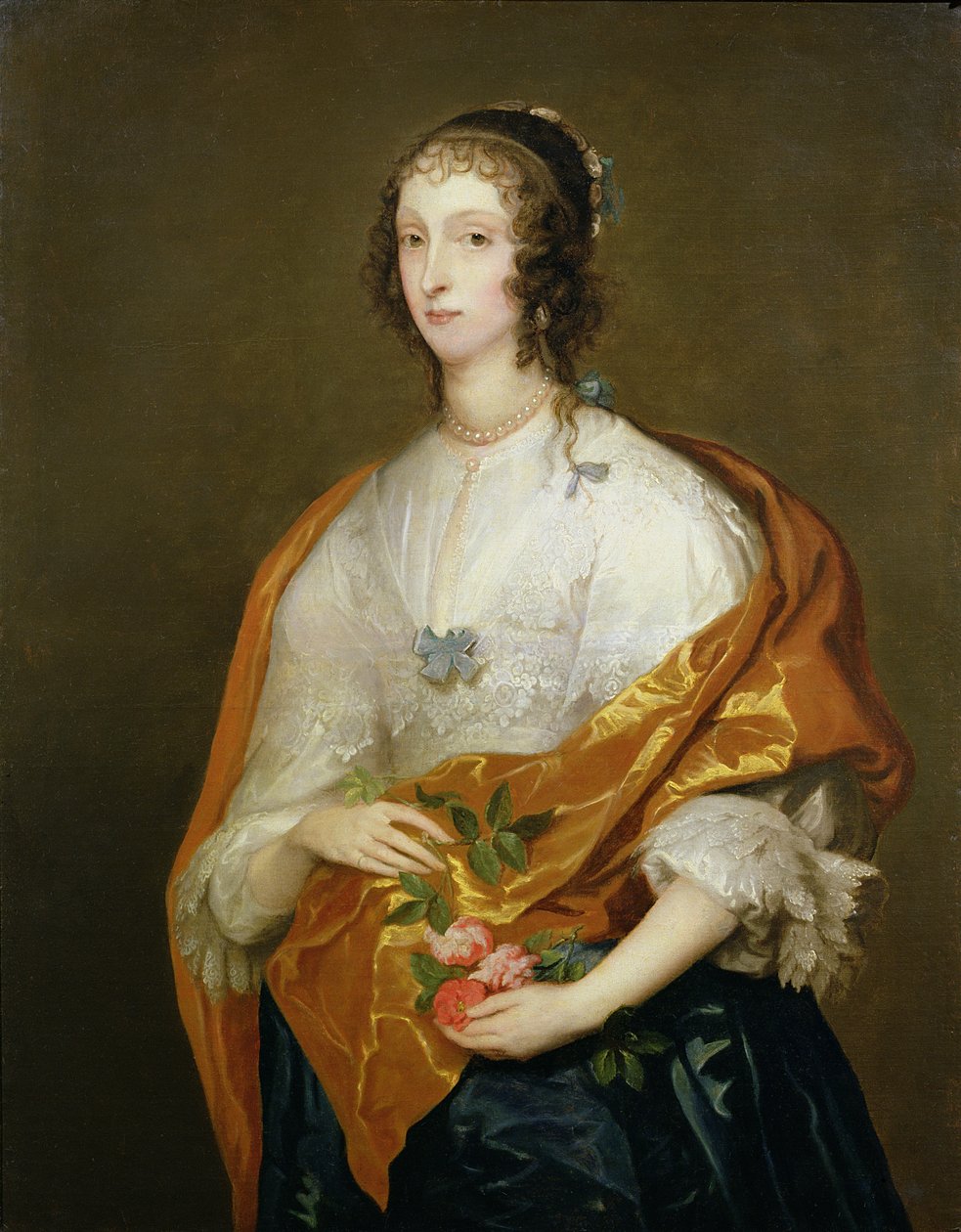 Königin Henrietta Maria (1609-69) von Anthony van Dyck