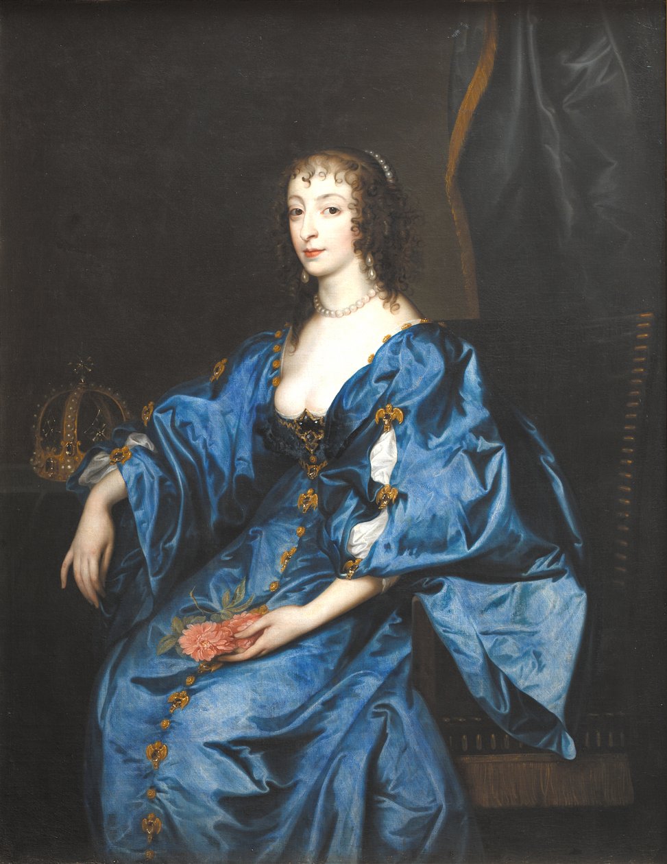 Königin Henrietta Maria von England von Anthony van Dyck