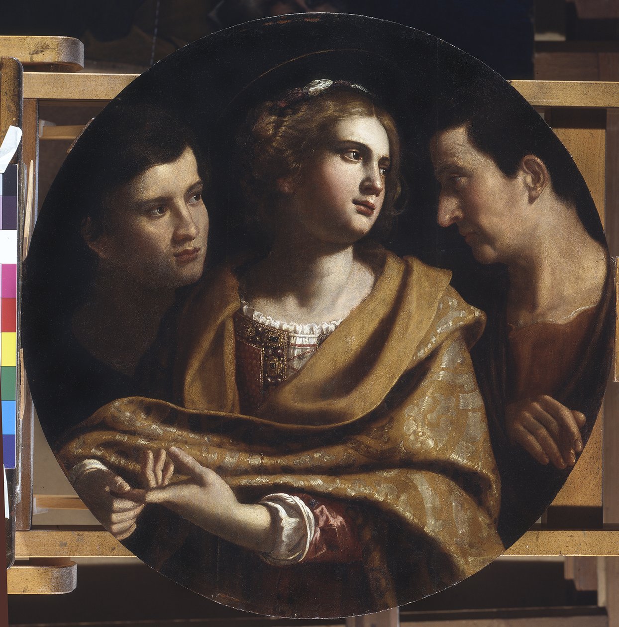 Streit der heiligen Katharina (?) von Antiveduto Gramatica