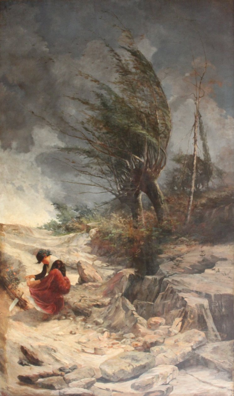 Sturm in Venedig von Antonio Parreiras