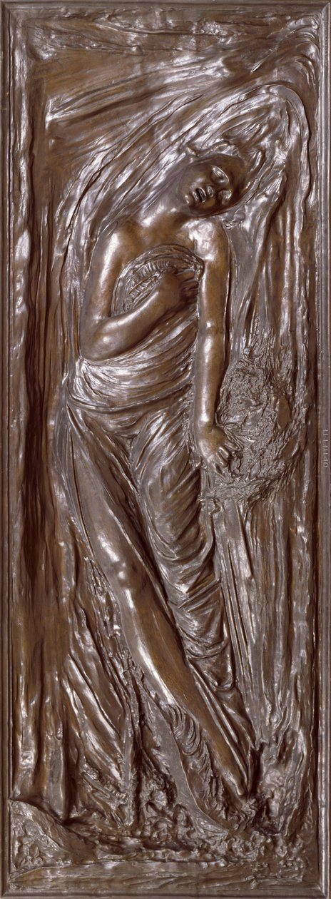 Ophelia, 1876 von Antoine Augustin Preault