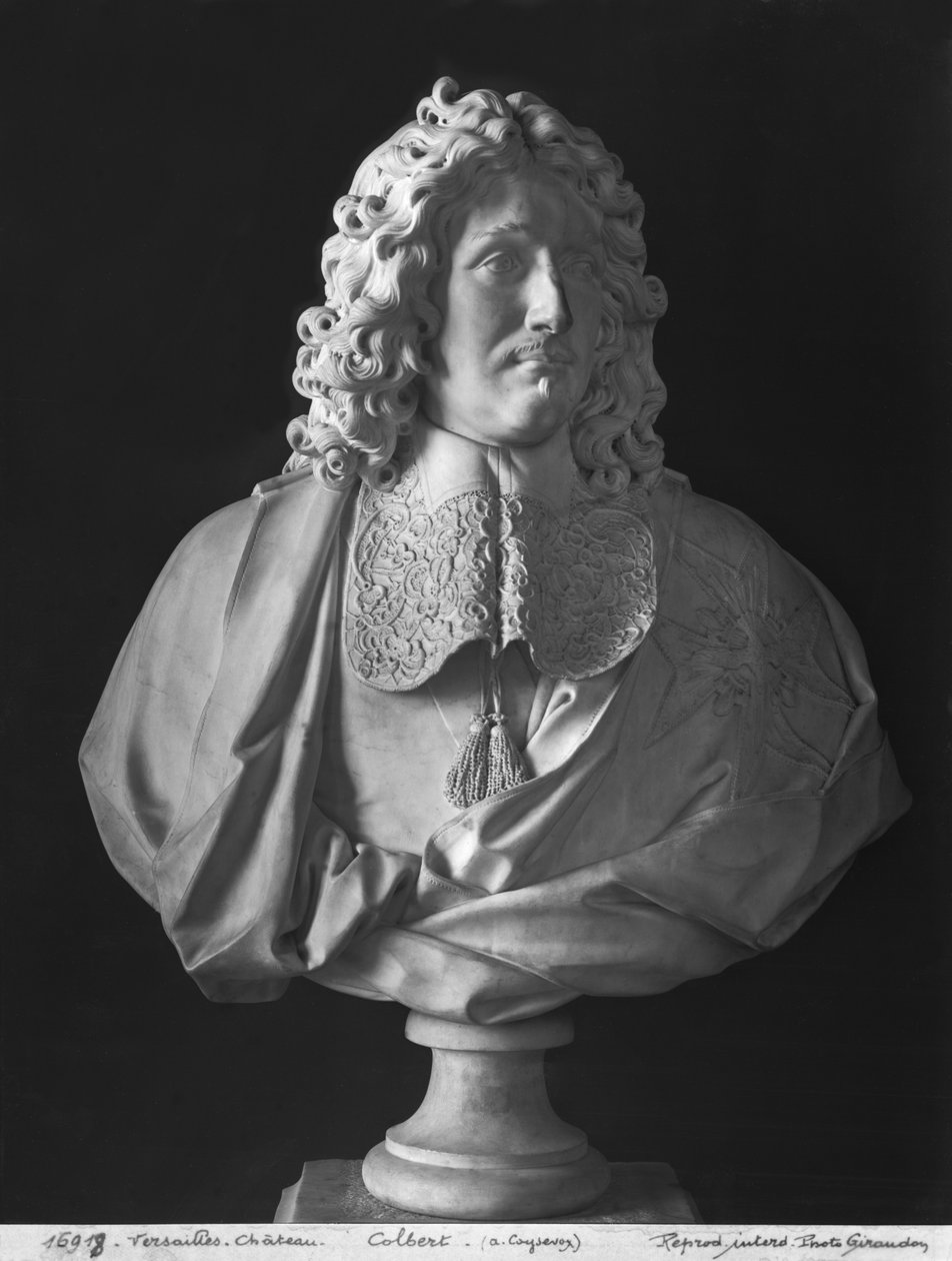 Büste von Jean-Baptiste Colbert de Torcy von Antoine Coysevox