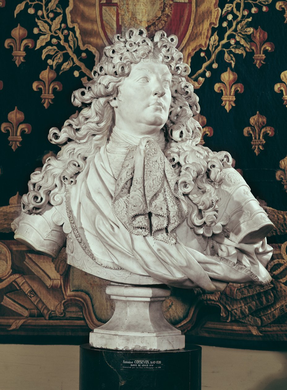 Büste von Ludwig XIV. (1638-1715) 1686 von Antoine Coysevox