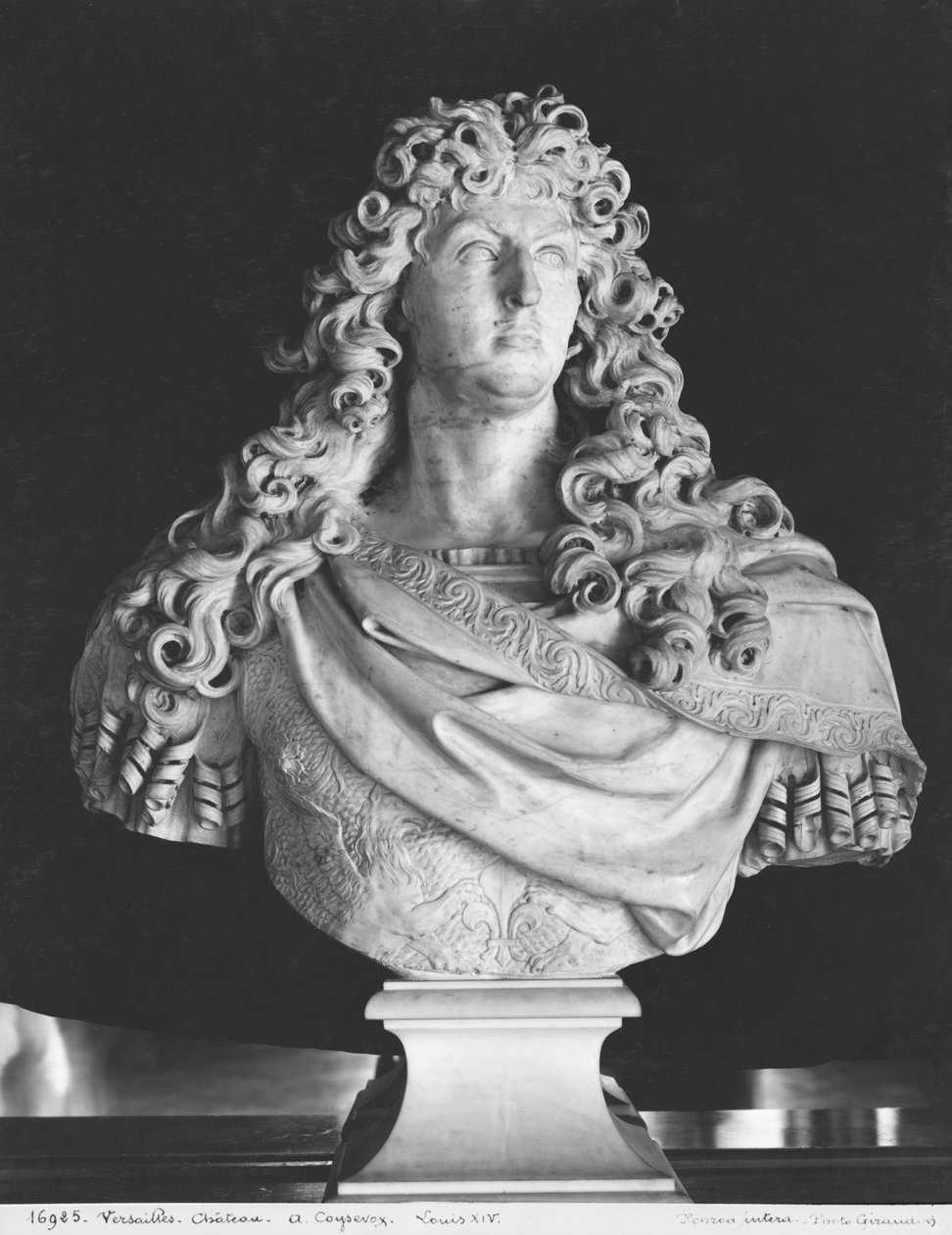 Büste von Ludwig XIV. (1638-1715) von Antoine Coysevox