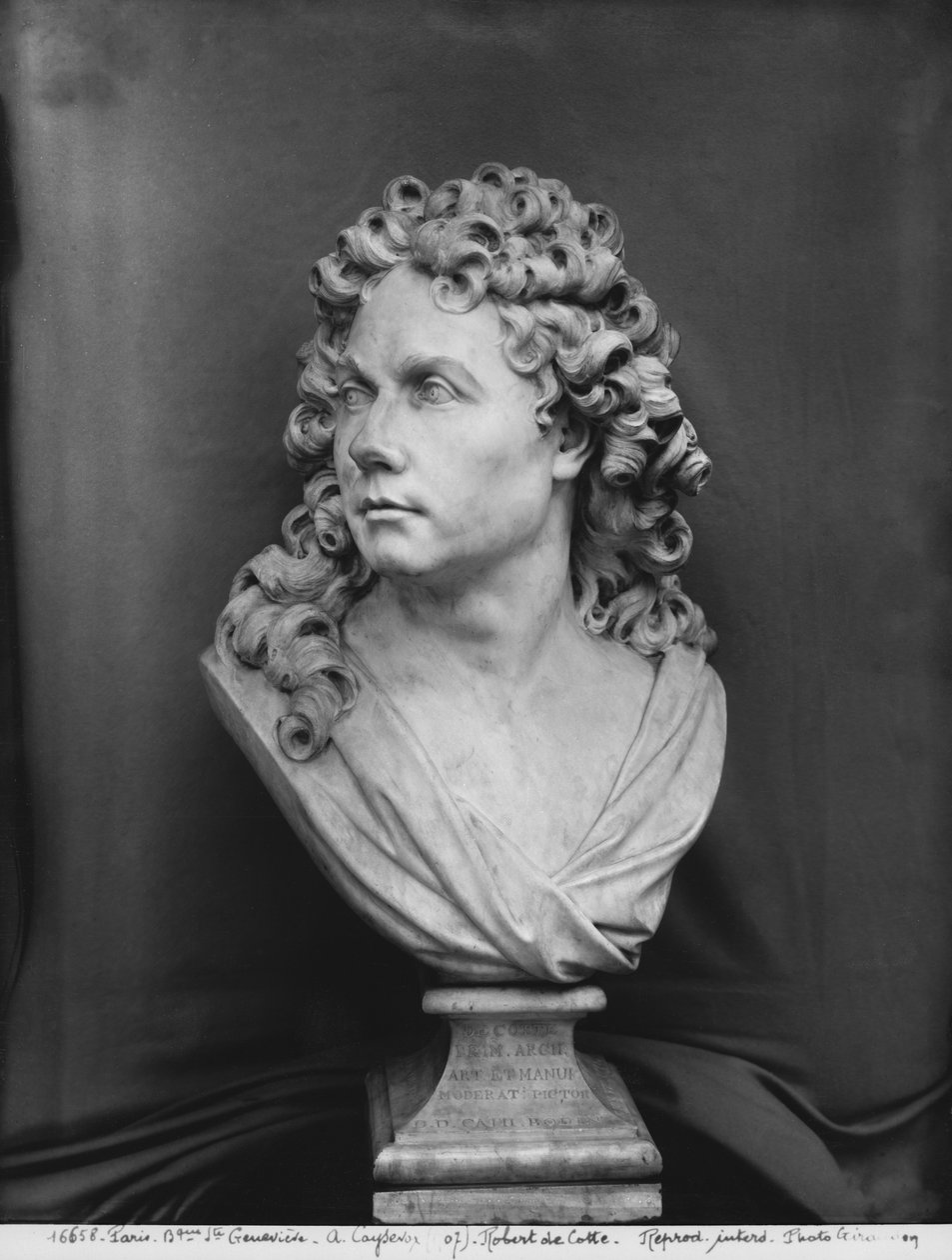 Büste von Robert de Cotte, 1707 von Antoine Coysevox