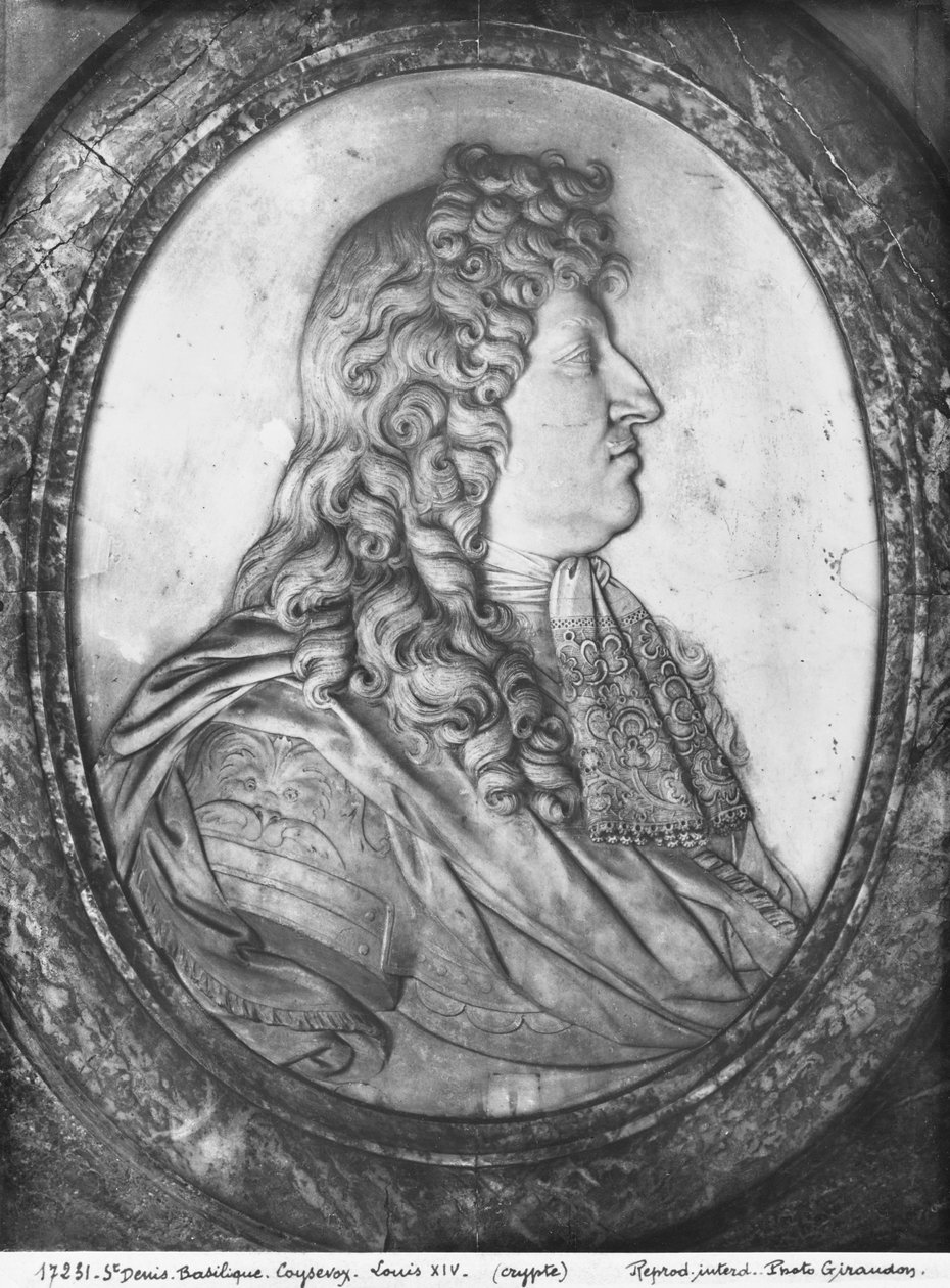 Ludwig XIV. (1638-1715) (Marmor) von Antoine Coysevox