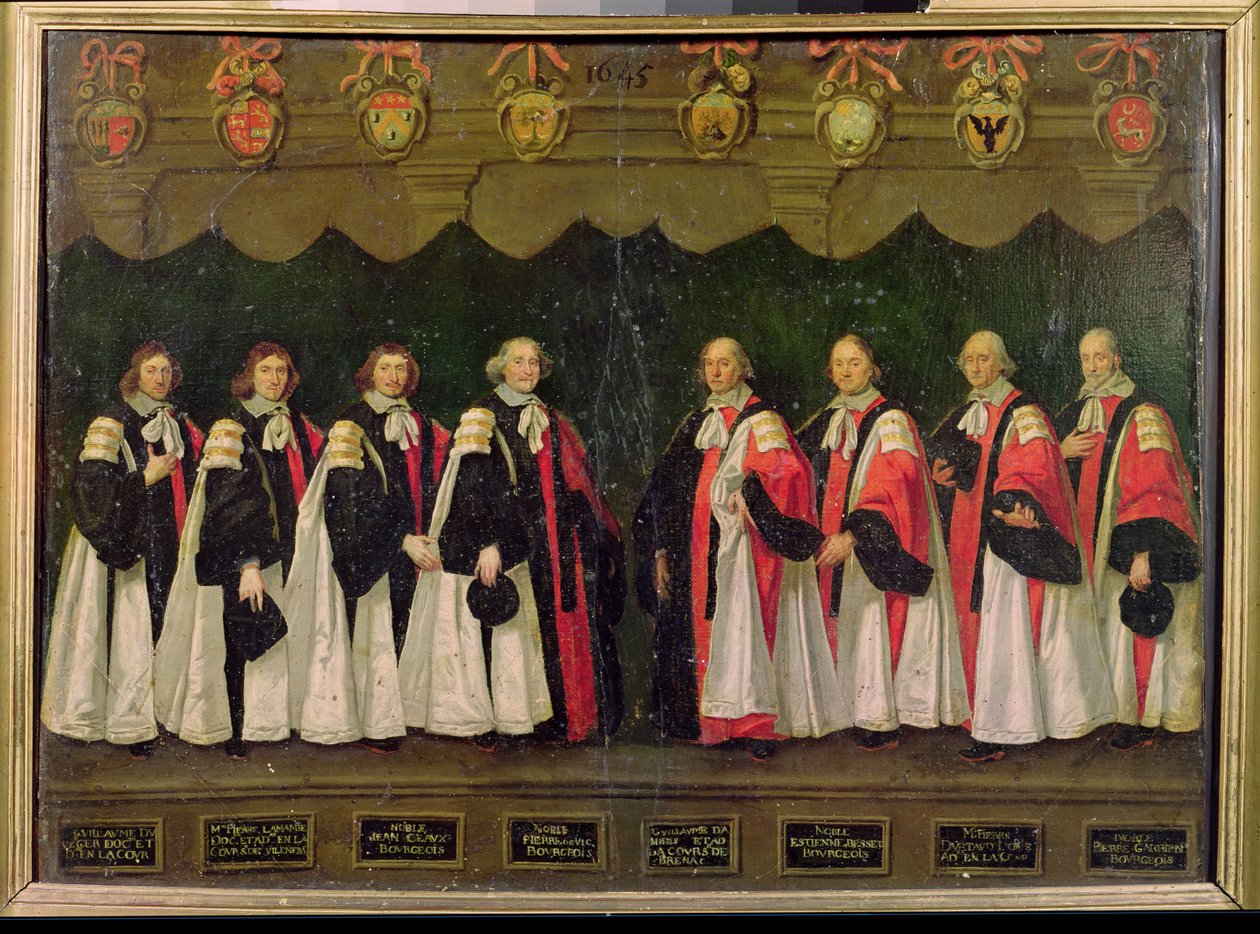 Die Ratsherren von 1644-45 von Antoine Durand