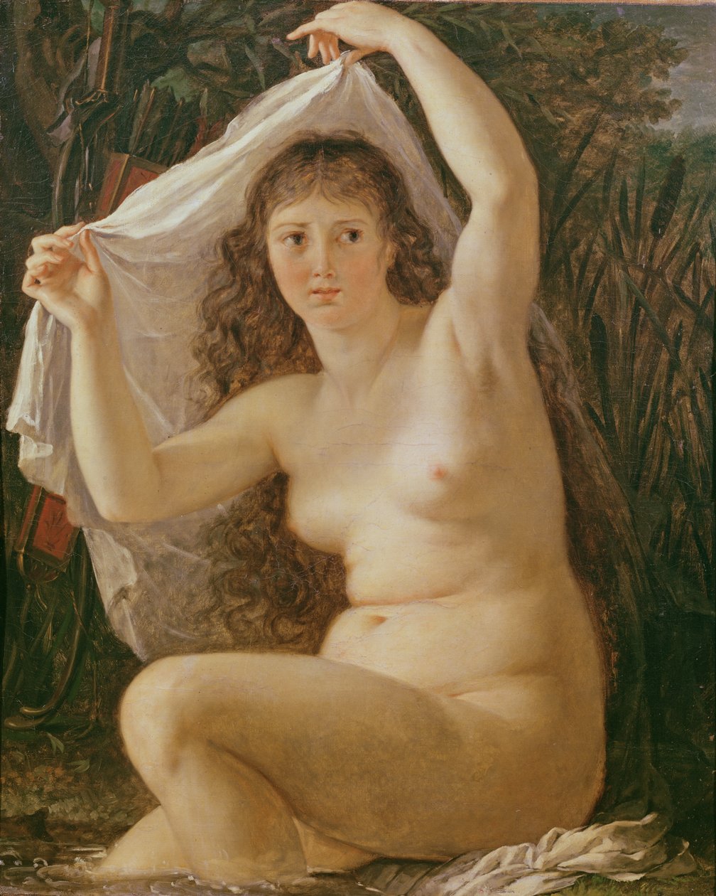 Diana beim Baden, 1791 von Antoine Jean Gros