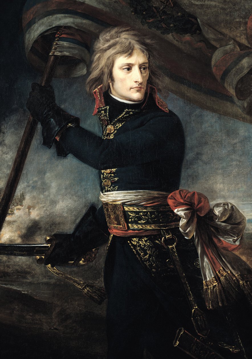 General Bonaparte (1769-1821) auf der Brücke von Arcole von Antoine Jean Gros