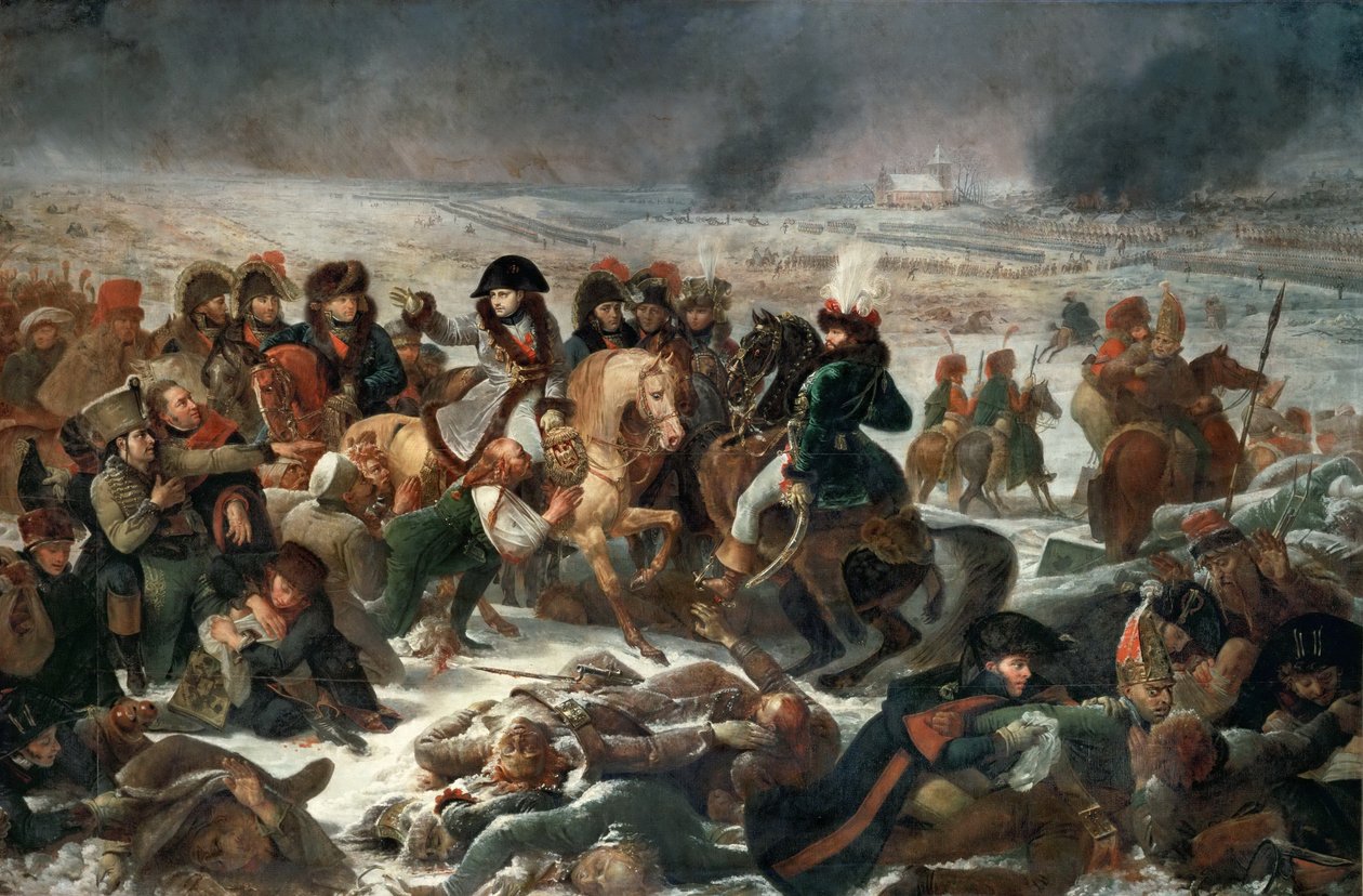 Napoleon während der Schlacht bei Eylau von Antoine Jean Gros