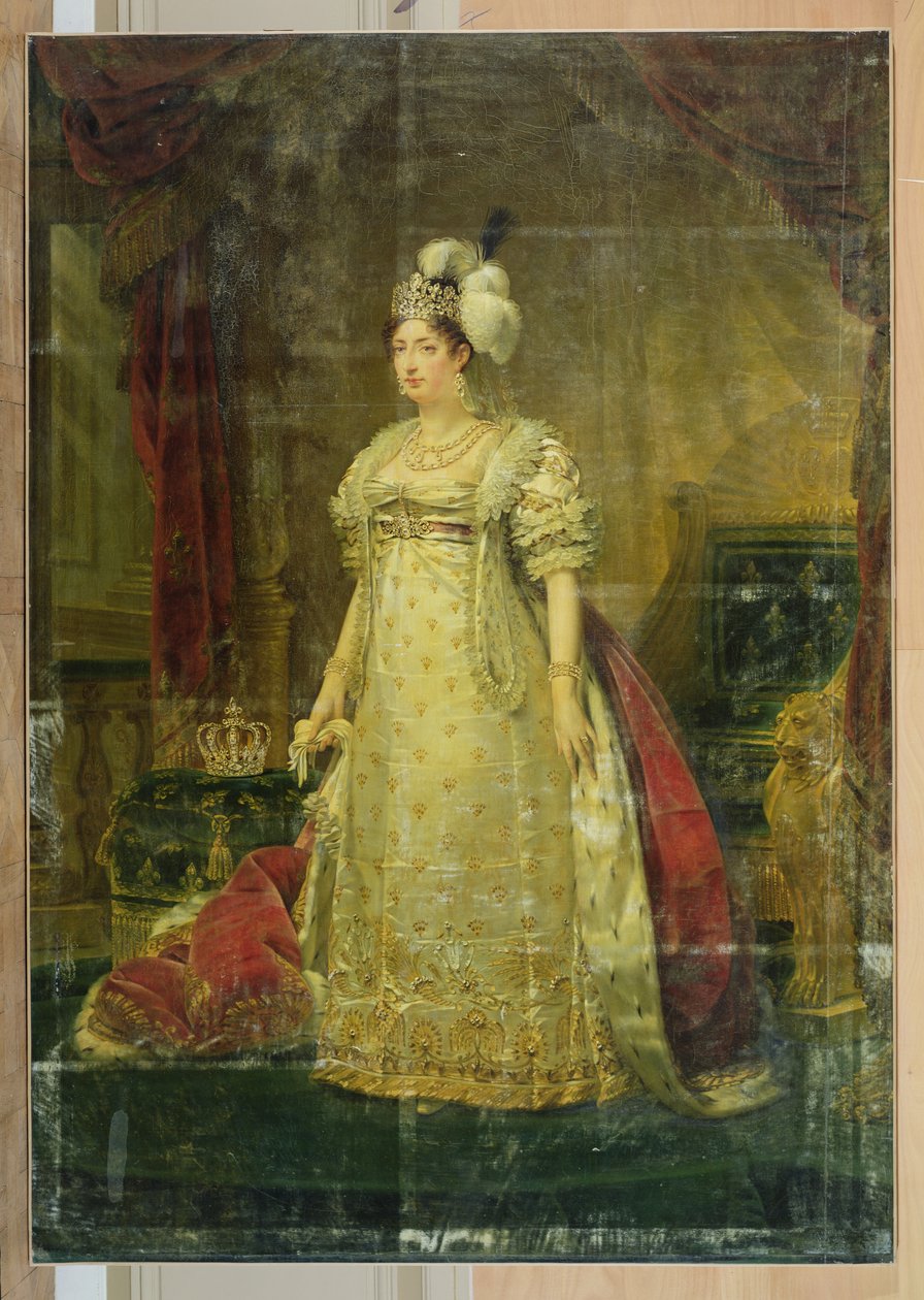 Porträt von Marie-Therese-Charlotte de France (1778-1851) Duchesse d