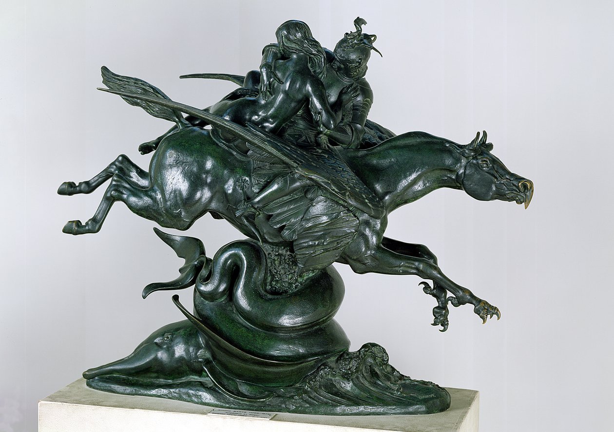 Ruggiero und Angelica von Antoine Louis Barye