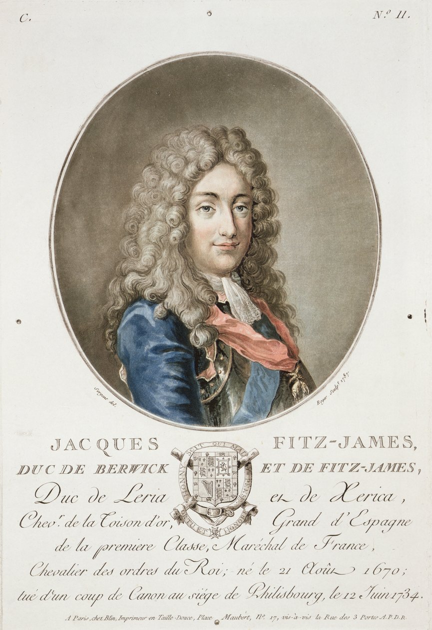 James Fitzjames (1670-1733), 1. Herzog von Berwick, aus 